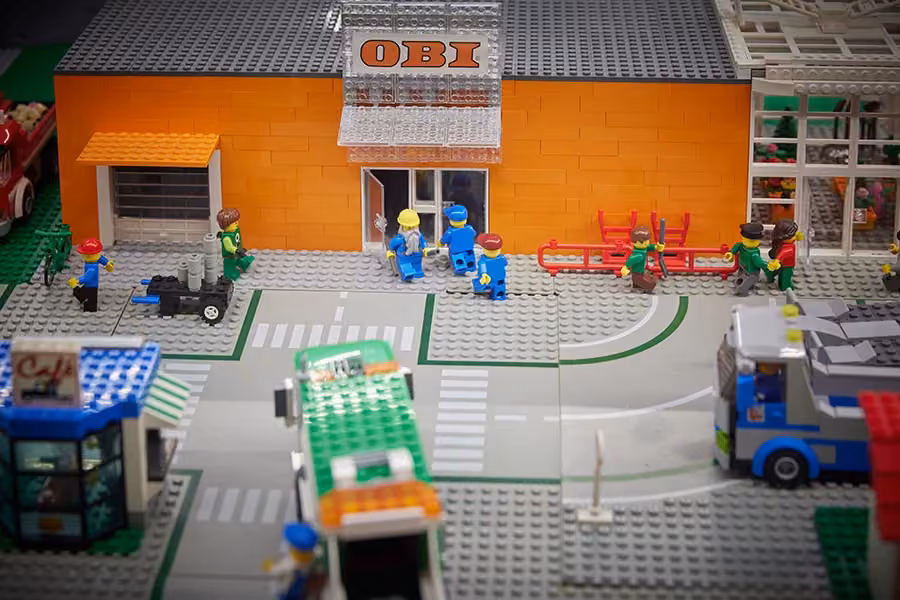 Bausteine Ausstellung, Brics, Lego City